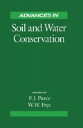 Cover: Advances in Soil and Water Conservation - Routledge
