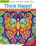 Cover: Think Happy! Coloring Book - Design Originals