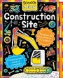 Cover: Scratch and Draw Construction Site - Scratch Art Activity Book - Two Windmills Limited