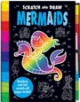 Cover: Scratch and Draw Mermaids - Scratch Art Activity Book - Two Windmills Limited