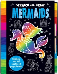 Enlarge image Cover: Scratch and Draw Mermaids - Scratch Art Activity Book - Two Windmills Limited