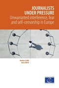Cover: Journalists under pressure - Council of Europe