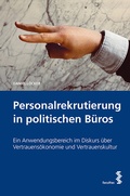 Cover: Personalrekrutierung in politischen B&uuml;ros - Facultas