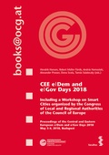Cover: CEE e | Dem and e | Gov Days 2018 - Facultas
