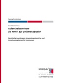 Bild: Aufenthaltsverbote als Mittel zur Gefahrenabwehr - Books on Demand