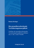 Bild: Die grenz&uuml;berschreitende Versicherungsteuerpflicht - Kovac, Dr. Verlag