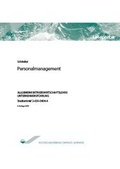 Cover: Personalmanagement - Agentur f&uuml;r wissenschaftliche Weiterbildung und Wissenstransfer e.V. an der Technischen Hochschule Brandenburg