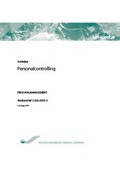 Cover: Personalcontrolling - Agentur f&uuml;r wissenschaftliche Weiterbildung und Wissenstransfer e.V. an der Technischen Hochschule Brandenburg