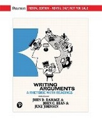Enlarge image Cover: Writing Arguments - Pearson