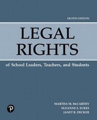 Abbildung von: Legal Rights of School Leaders, Teachers, and Students - Pearson