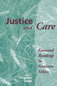 Enlarge image Cover: Justice And Care - Routledge