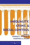 Cover: Inequality, Crime, And Social Control - Routledge