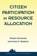 Cover: Citizen Participation In Resource Allocation - Routledge