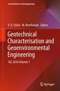 Cover: Geotechnical Characterisation and Geoenvironmental Engineering - Springer