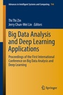 Cover: Big Data Analysis and Deep Learning Applications - Springer