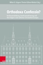 Cover: Orthodoxa Confessio? - Vandenhoeck & Ruprecht