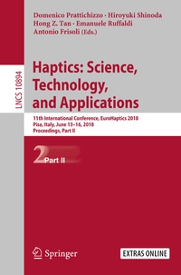 Abbildung von: Haptics: Science, Technology, and Applications - Springer
