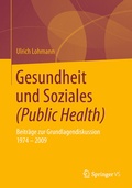 Cover: Gesundheit und Soziales (Public Health) - Springer VS