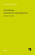 Cover: Geschichte der Philosophinnen - Meiner