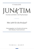 Cover: Junktim #1 - Turia + Kant