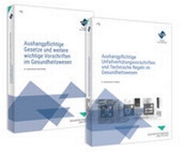Abbildung von: Das Aushangpflichten-Paket für das Gesundheitswesen - Aushangpflichtige Gesetze + Unfallverhütungsvorschriften - Forum Verlag Herkert