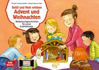 Abbildung von: Betül und Nele erleben Advent und Weihnachten. Kamishibai Bildkartenset. - Don Bosco Medien