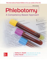 Enlarge image Cover: ISE Phlebotomy: A Competency Based Approach - McGraw-Hill Education