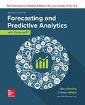 Cover: ISE Forecasting and Predictive Analytics with Forecast X (TM) - McGraw-Hill Education
