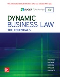 Cover: ISE Dynamic Business Law: The Essentials - McGraw-Hill Education