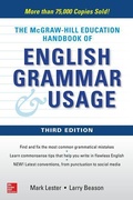Cover: McGraw-Hill Education Handbook of English Grammar & Usage - McGraw-Hill Education