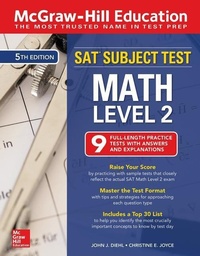 Enlarge image Cover: McGraw-Hill Education SAT Subject Test Math Level 2, Fifth Edition - McGraw-Hill Education