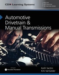 Cover: Automotive Drivetrain and Manual Transmissions - Jones and Bartlett Publishers, Inc