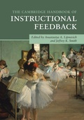 Cover: The Cambridge Handbook of Instructional Feedback - Cambridge University Press