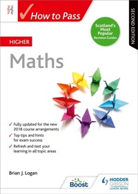Enlarge image Cover: How to Pass Higher Maths, Second Edition - Hodder Gibson