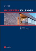 Cover: Mauerwerk-Kalender / Mauerwerk-Kalender 2018 - Ernst & Sohn