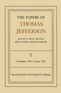 Cover: The Papers of Thomas Jefferson, Volume 9 - Princeton University Press