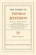 Cover: The Papers of Thomas Jefferson, Volume 33 - Princeton University Press