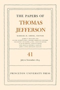 Cover: The Papers of Thomas Jefferson, Volume 41 - Princeton University Press