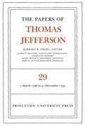 Cover: The Papers of Thomas Jefferson, Volume 29 - Princeton University Press