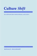 Cover: Culture Shift in Advanced Industrial Society - Princeton University Press