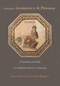 Cover: Geminos's Introduction to the Phenomena - Princeton University Press
