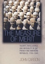 Cover: The Measure of Merit - Princeton University Press