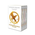 Cover: Hunger Games Trilogy (white anniversary boxed set CANCELLED - Scholastic
