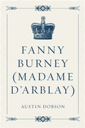 Cover: Fanny Burney (Madame D'Arblay) - Krill Press