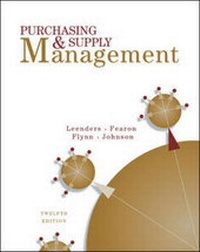 Abbildung von: Purchasing and Supply Management - McGraw Hill Higher Education
