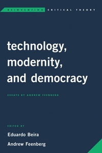 Enlarge image Cover: Technology, Modernity, and Democracy - Rowman & Littlefield International