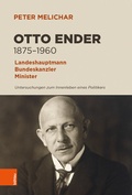 Cover: Otto Ender 1875-1960 - B&ouml;hlau