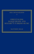 Cover: Orientalism, Masquerade and Mozart's Turkish Music - Ashgate Publishing Limited