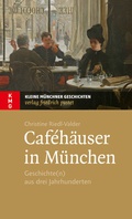 Cover: Caf&eacute;h&auml;user in M&uuml;nchen - Pustet, F