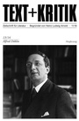 Cover: Alfred Döblin - edition text + kritik